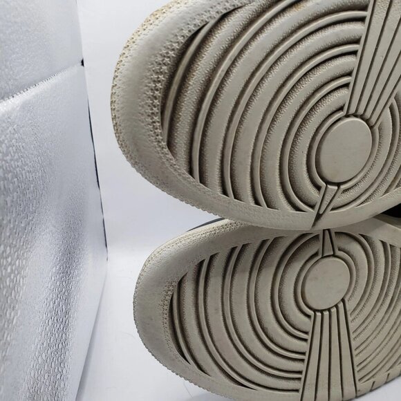 Nike Air Jordan 1 Sneaker Mid Black White 554724-038 US 13 (Pre-owned/No Box) - Picture 7 of 9